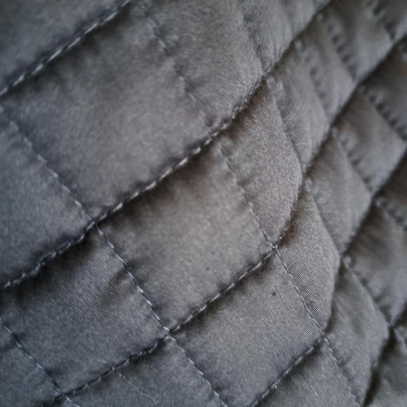 LANDS' END large euro quilted shams square blue cotton coastal shabby chic (2) - Picture 8 of 9